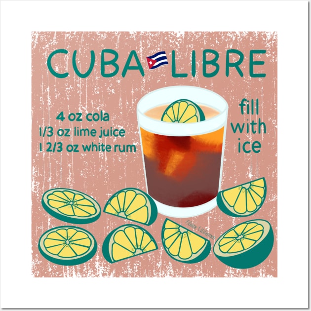 Cuba Libre Wall Art by EV Visuals